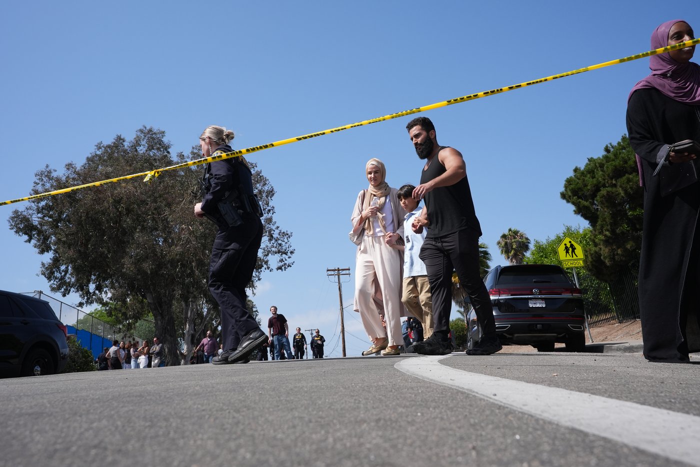 Photos from the scene of a deadly shooting at a San Diego mosque | iNFOnews.ca