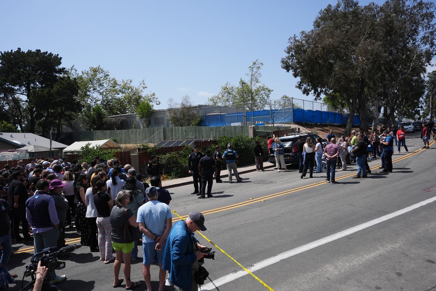 Photos from the scene of a deadly shooting at a San Diego mosque | iNFOnews.ca