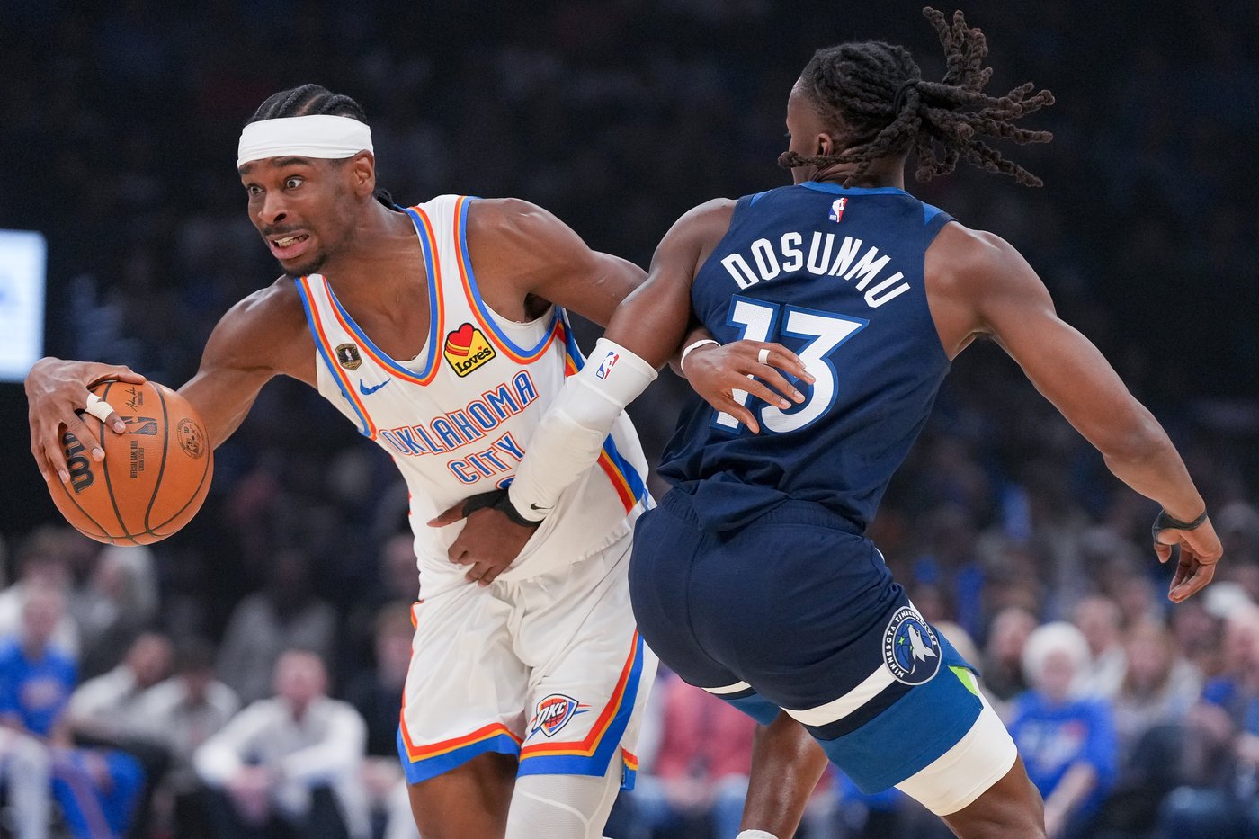 Gilgeous-Alexander keeps record 20-point streak alive as Thunder win 8th straight, beat Timberwolves | iNFOnews.ca