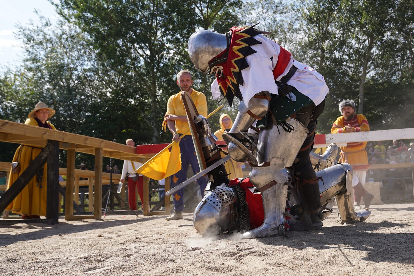 With swords, axes and shields, fighters go head-to-head in medieval combat world championship | iNFOnews.ca