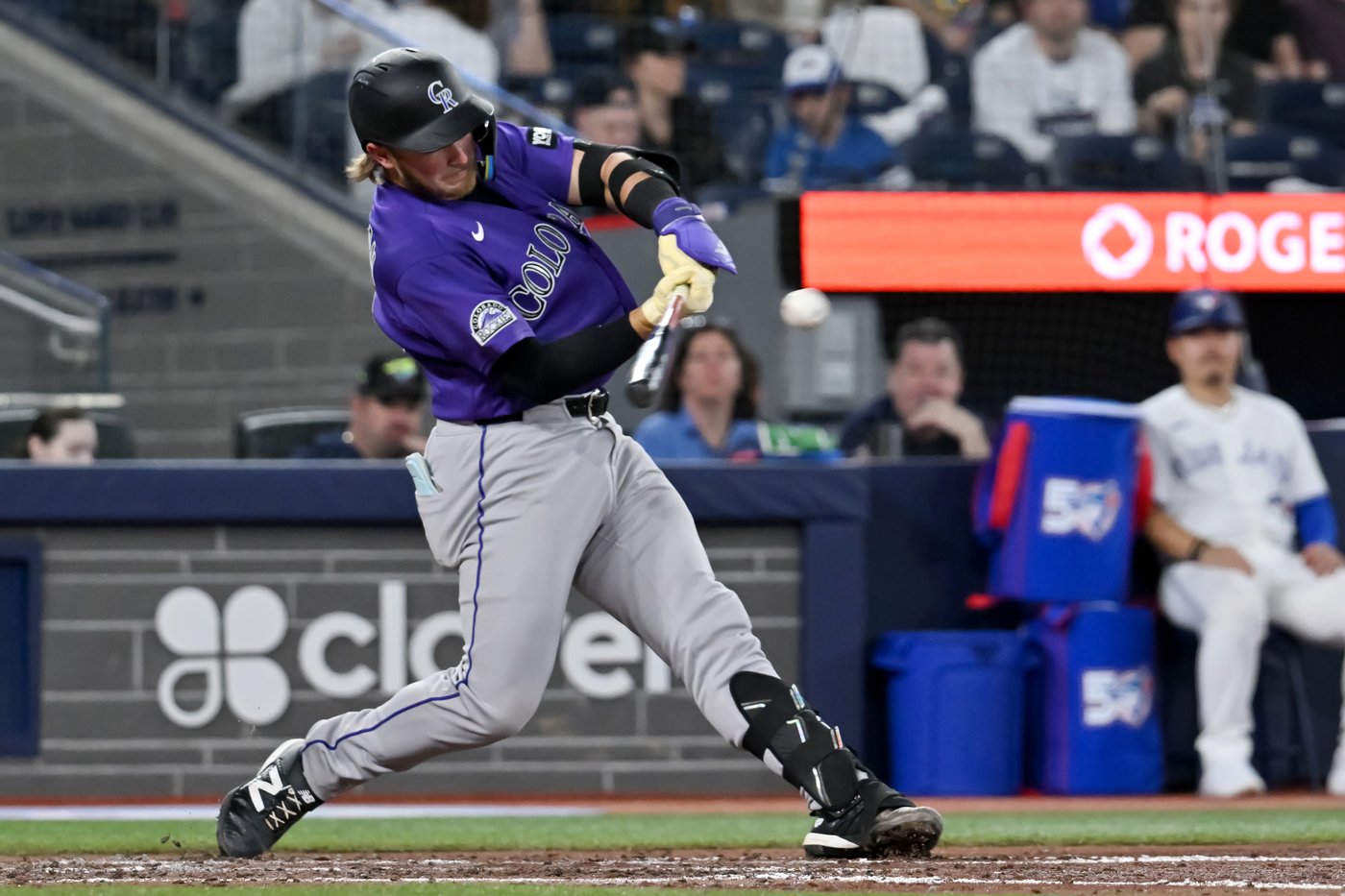 Johnston's two-run homer kicks off seven-run inning as Rockies roll past Jays 14-5 | iNFOnews.ca