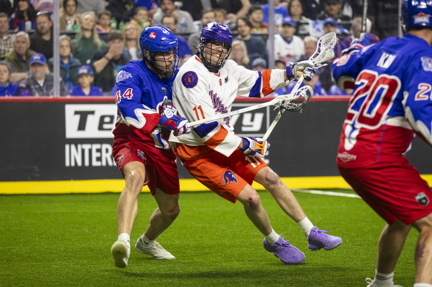 Kirst's six-point outing leads Rock past Thunderbirds 13-11 in Game 1 of NLL Finals | iNFOnews.ca