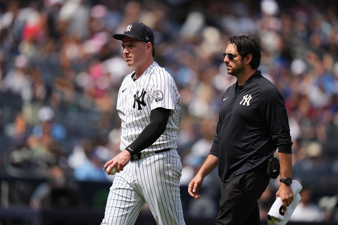 Yankees place LHP Ryan Weathers on 15-day injured list with left forearm flexor strain | iNFOnews.ca