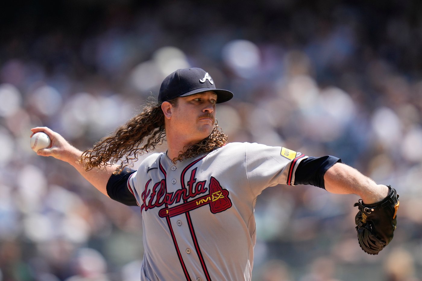 Michael Harris II hits tiebreaking single in 10th inning as Braves edge Yankees 2-1 | iNFOnews.ca