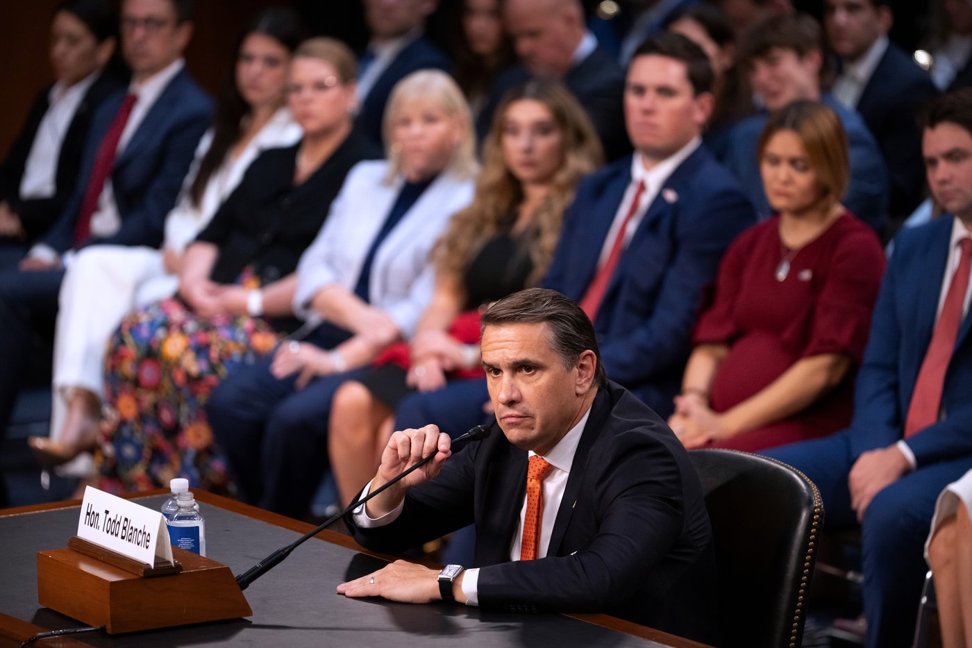 Blanche meets with Epstein accusers after demand from Republican senator crucial to confirmation | iNFOnews.ca