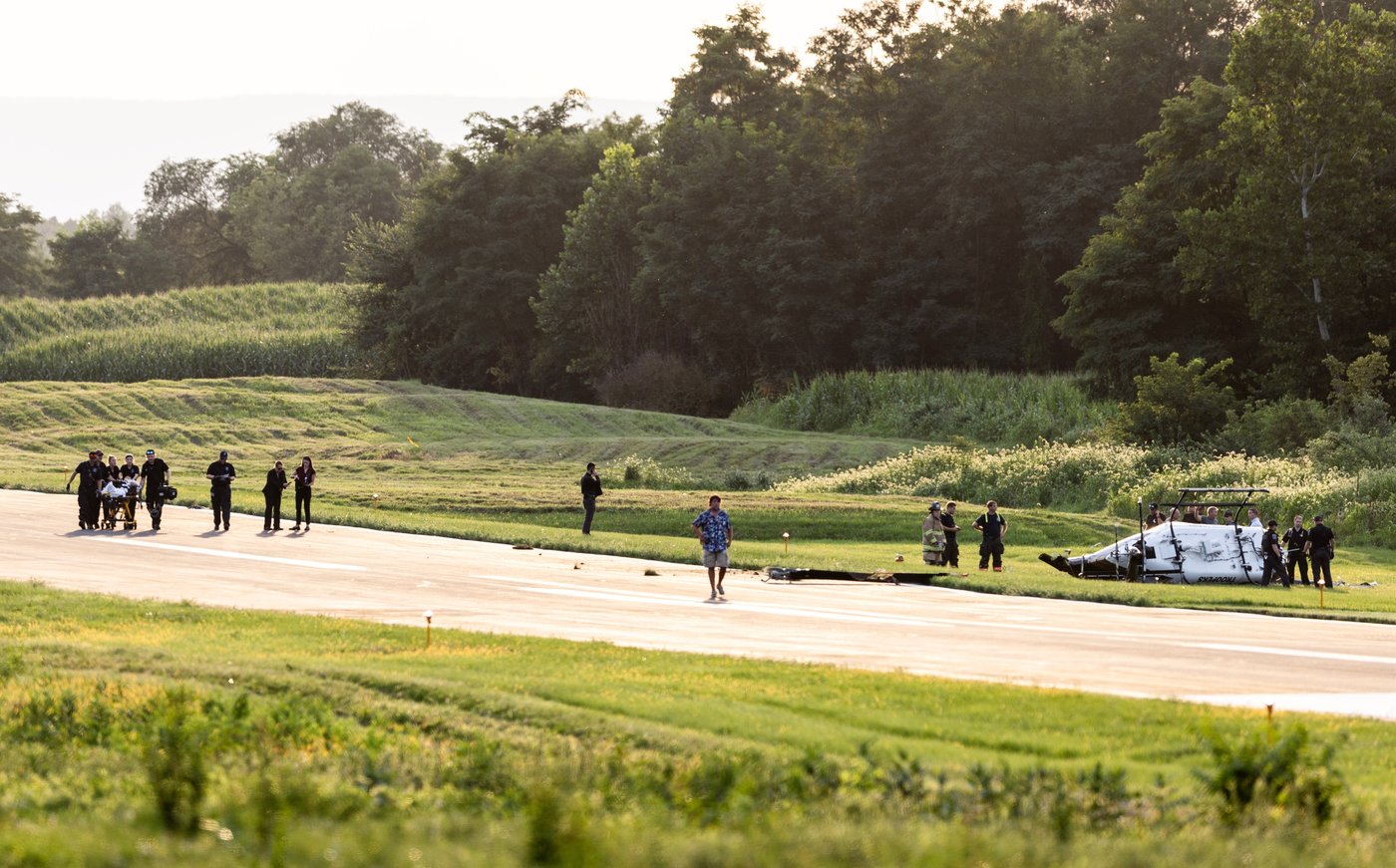 Data cards retrieved from plane and helicopter that collided in deadly Pennsylvania airport crash | iNwheels Data cards retrieved from plane and helicopter that collided in deadly Pennsylvania airport crash | iNwheels