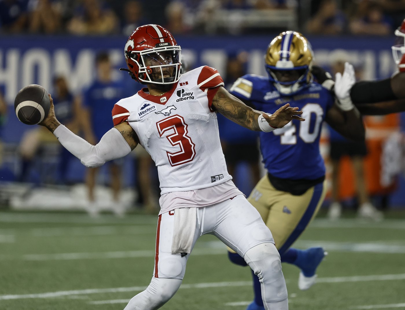 Stampeders stomp on Blue Bombers with 52-30 whipping in Winnipeg | iNFOnews.ca