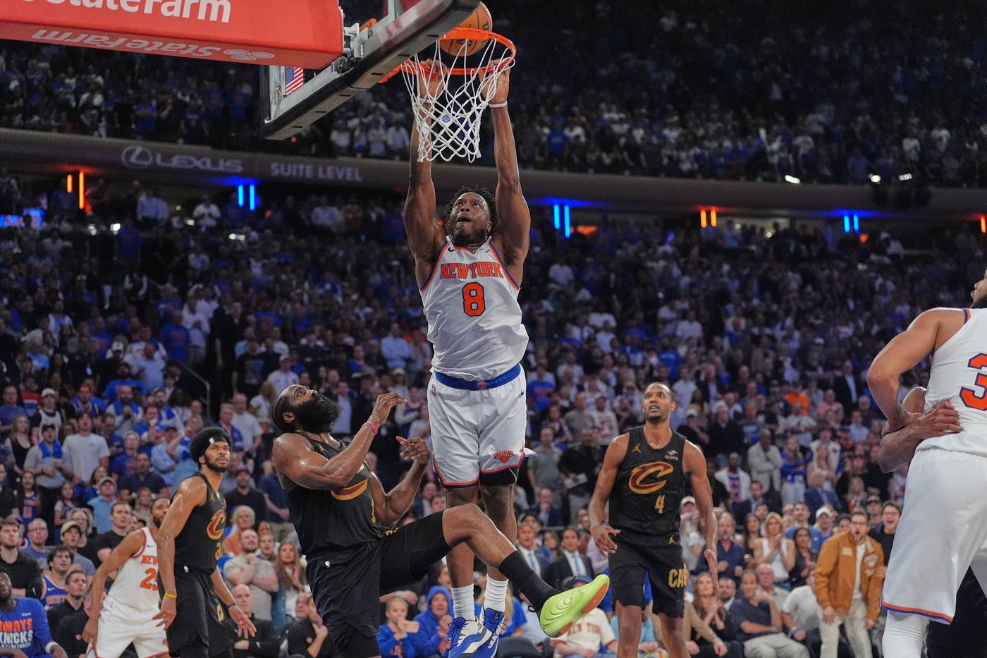 'We were attacking Harden': Knicks, Brunson go after Cavs veteran to key their improbable comeback | iNFOnews.ca 'We were attacking Harden': Knicks, Brunson go after Cavs veteran to key their improbable comeback | iNFOnews.ca