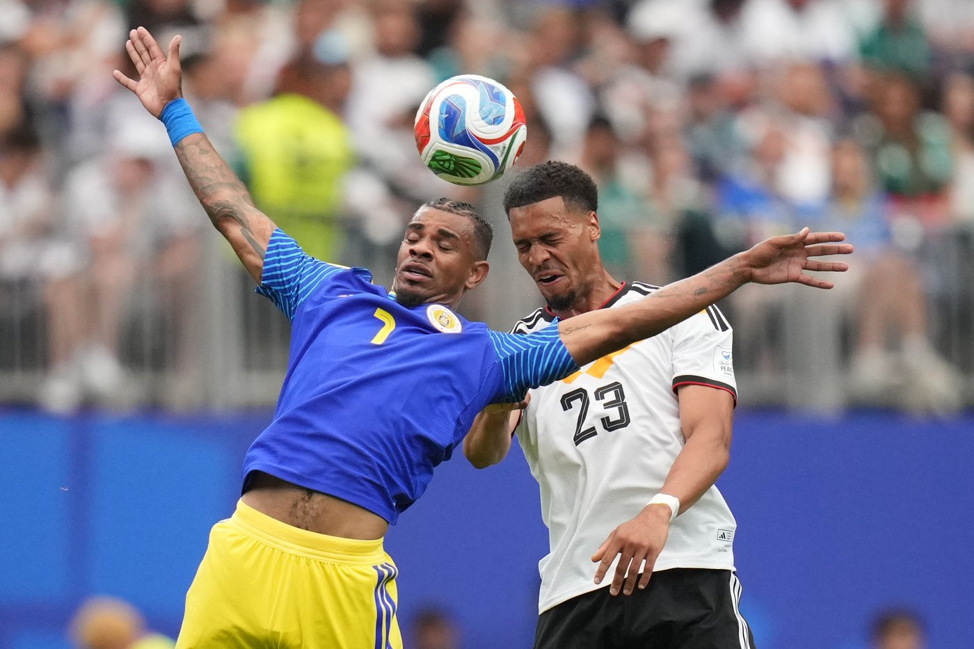 Curaçao makes history in loss to Germany at the World Cup in Houston, in photos | iNFOnews.ca