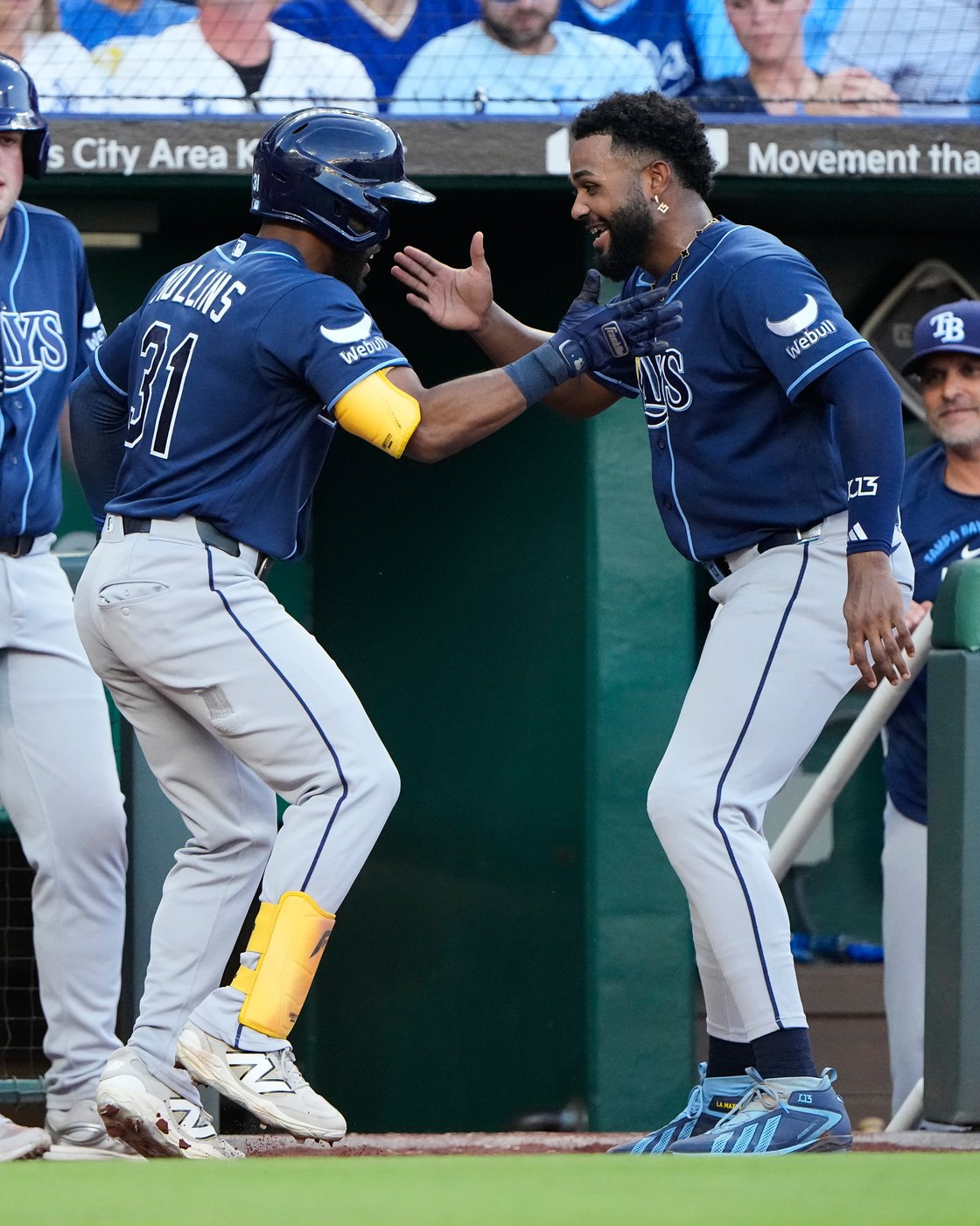 Mullins' 2-run homer, Seymour's sharp outing lift Rays to 8th straight win, 5-2 over Royals | iNFOnews.ca
