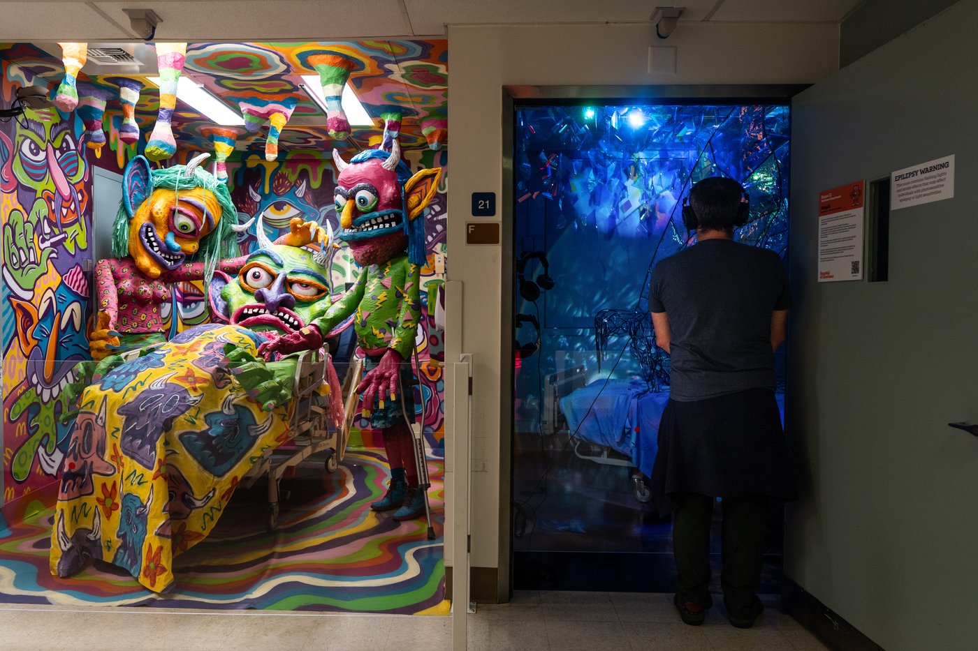 Former LA hospital hosts immersive art show, in photos | iNFOnews.ca