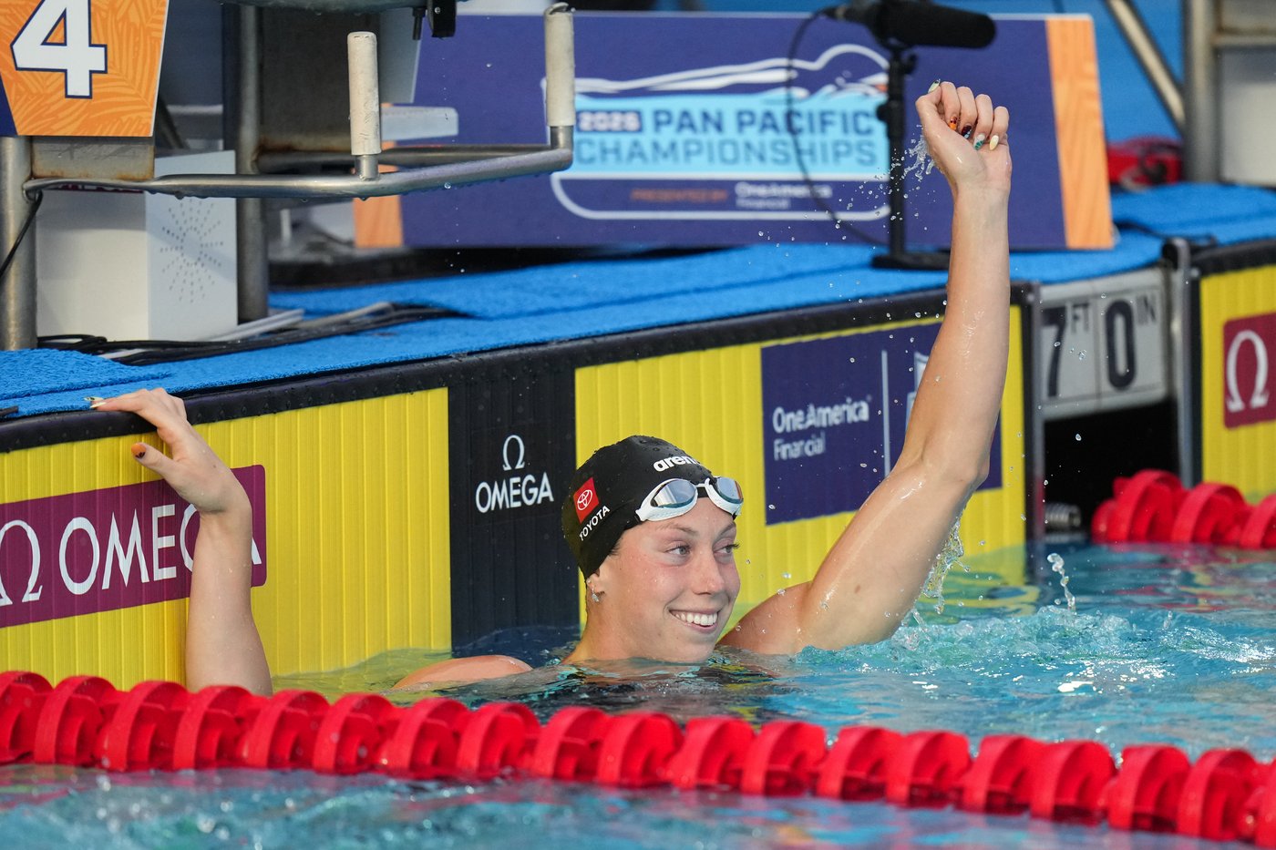Katie Ledecky surges to 1,500 free win for her first home-soil international medal | iNFOnews.ca Katie Ledecky surges to 1,500 free win for her first home-soil international medal | iNFOnews.ca
