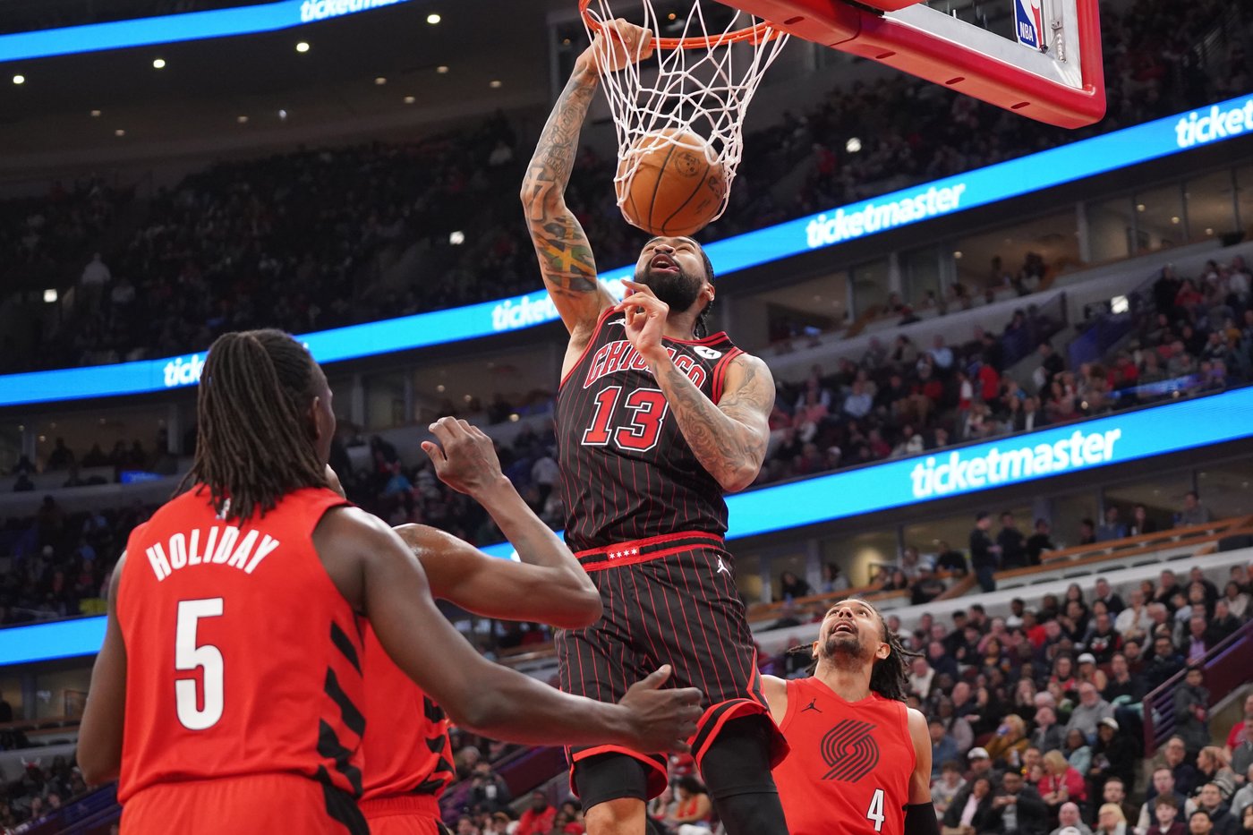 Grant’s 27 points lift Trail Blazers past Bulls 121-112 as Chicago’s skid hits 11 | iNFOnews.ca
