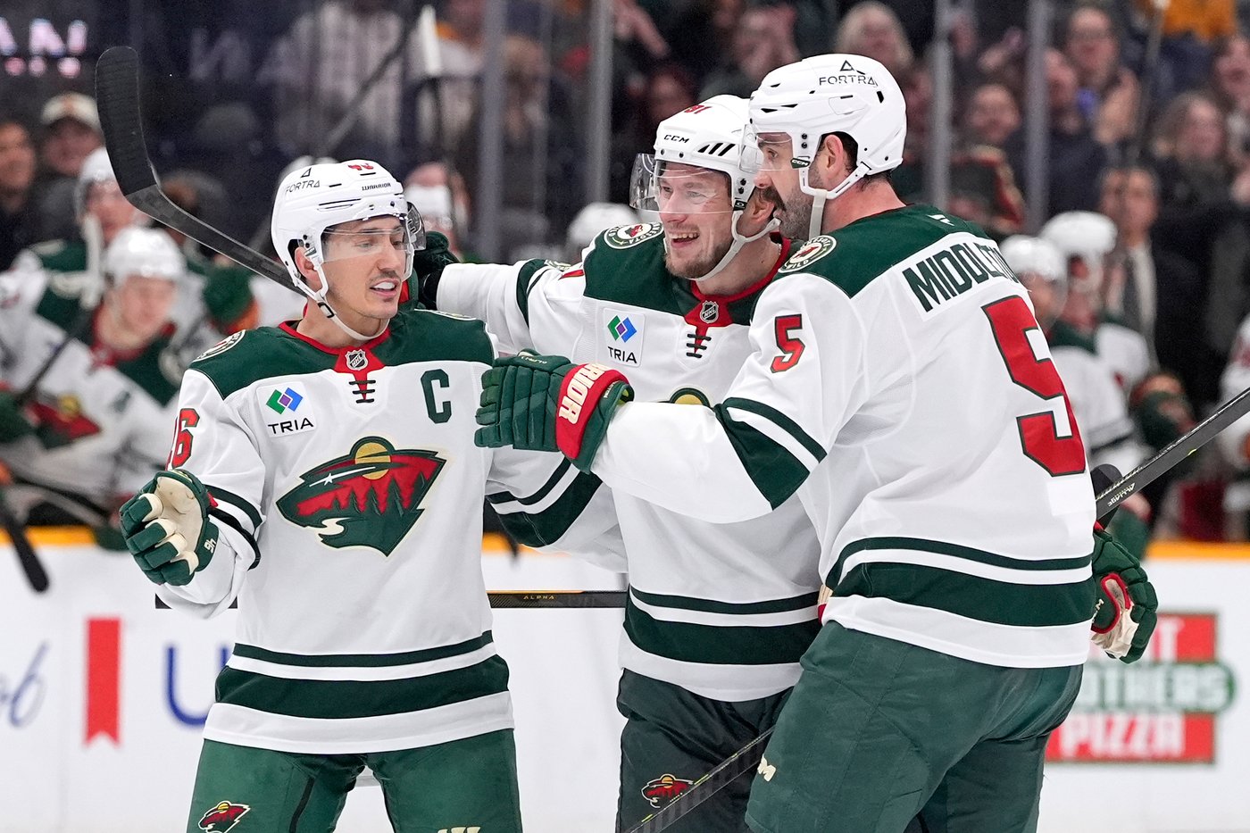 Boldy nets early hat trick and Spurgeon scores in OT as Wild beat Predators 6-5 | iNFOnews.ca