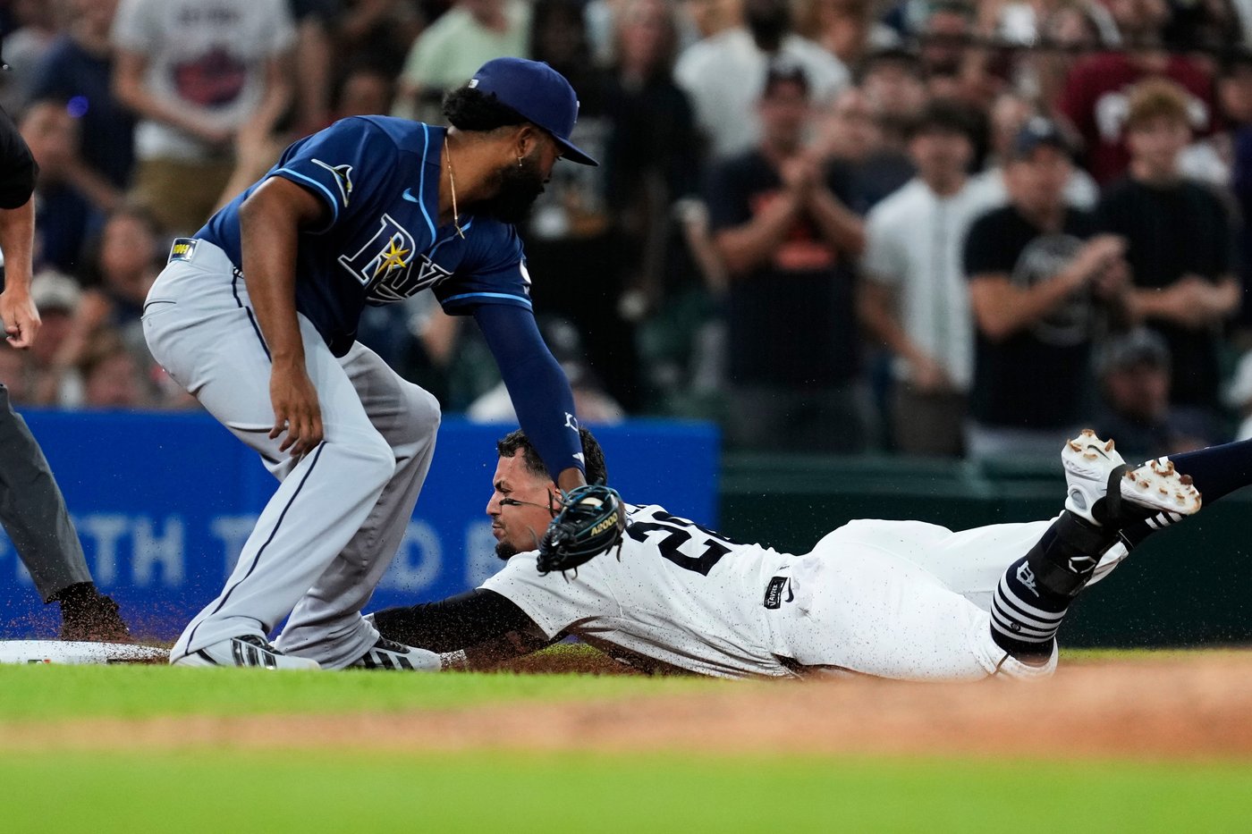 Max Clark, pitching staff help Tigers end six-game losing streak with 4-1 win over Rays | iNFOnews.ca