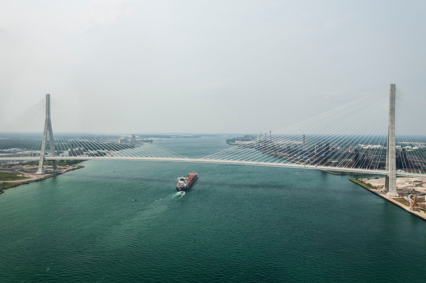 US-Canada bridge opens in Detroit even as trade disputes test the neighbors' ties | iNwheels US-Canada bridge opens in Detroit even as trade disputes test the neighbors' ties | iNwheels
