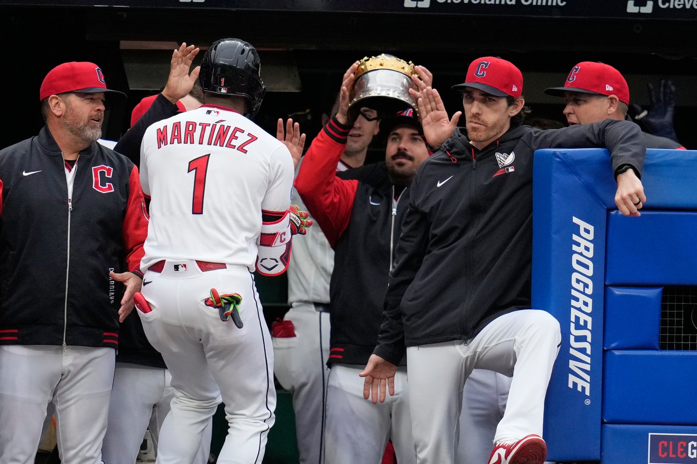 Angel Martinez homers, Guardians strike out 13 and top Angels 3-2 to continue home dominance of LA | iNFOnews.ca