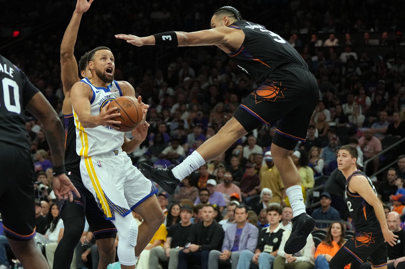 Green scores 36 points, Suns lock down Warriors, Curry in 111-96 win in NBA's play-in tourney | iNFOnews.ca