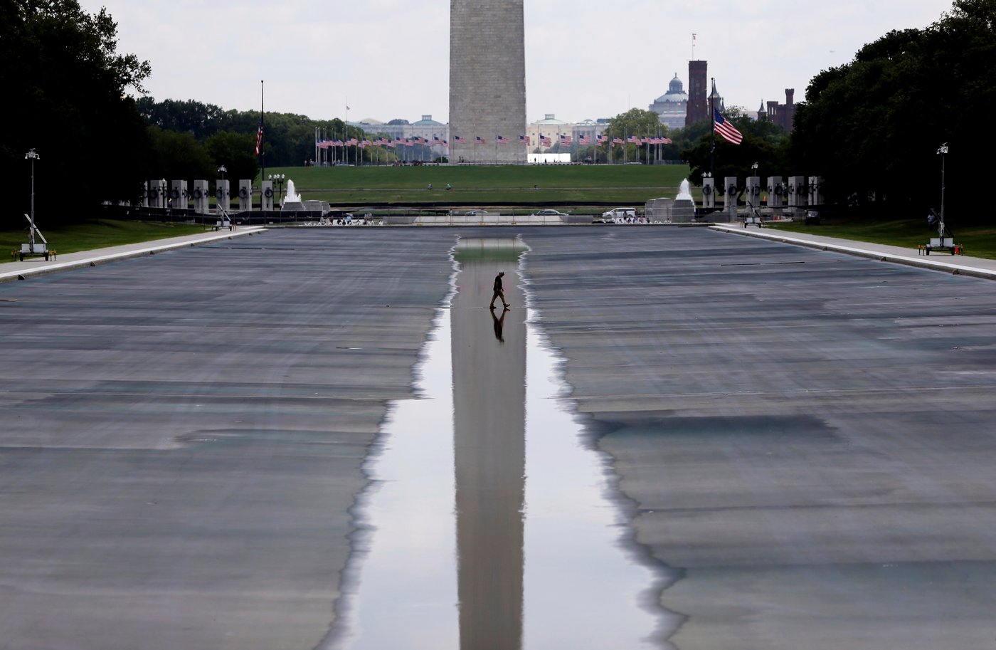 Trump blasts Pirro after she refutes his claim that Reflecting Pool was damaged by vandals | iNFOnews.ca Trump blasts Pirro after she refutes his claim that Reflecting Pool was damaged by vandals | iNFOnews.ca