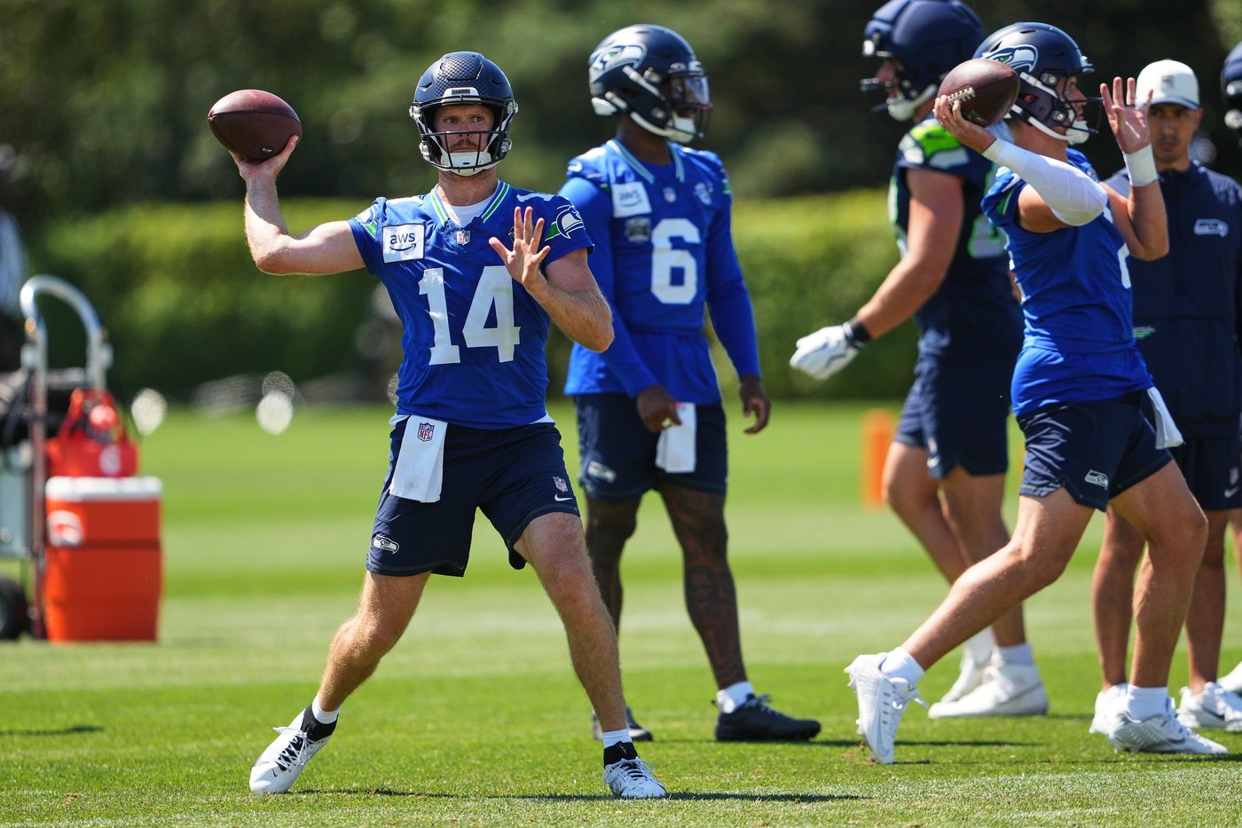 Seahawks offensive coordinator Brian Fleury is earning players' respect early in his tenure | iNFOnews.ca