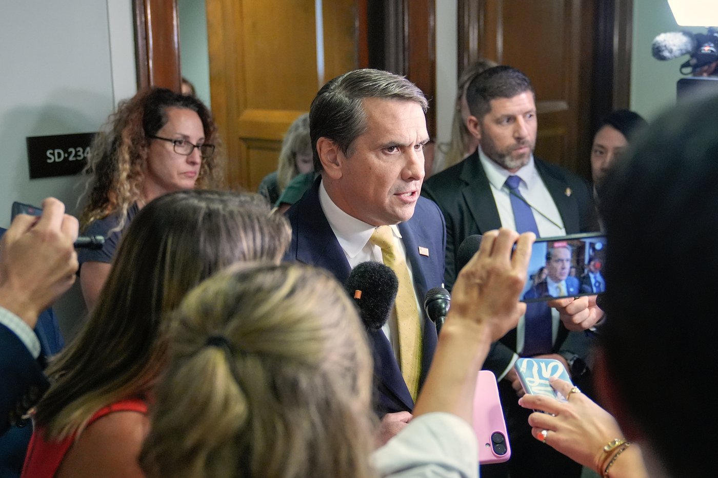 Blanche meets with Epstein accusers after demand from Republican senator crucial to confirmation | iNFOnews.ca