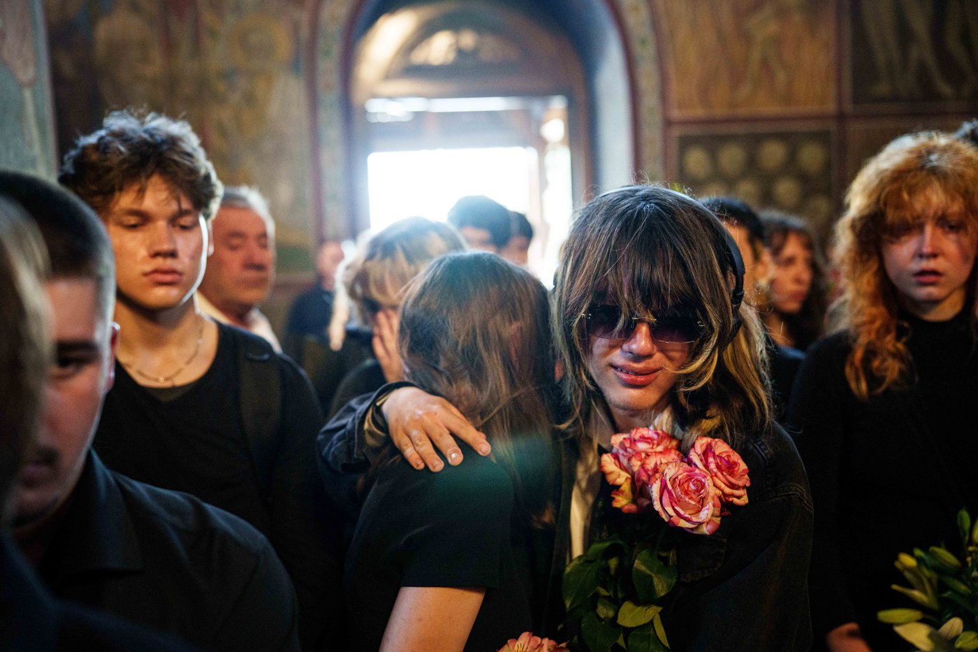 Kyiv holds a funeral for 2 young sisters killed by a Russian missile strike | iNFOnews.ca