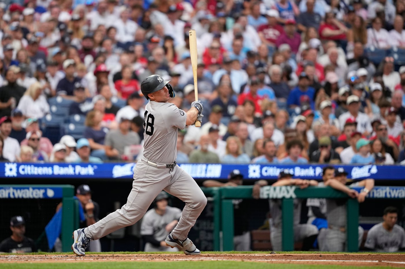 Schlitter strikes out 12, Goldschmidt homers as Yankees beat Phillies 1-0 | iNFOnews.ca