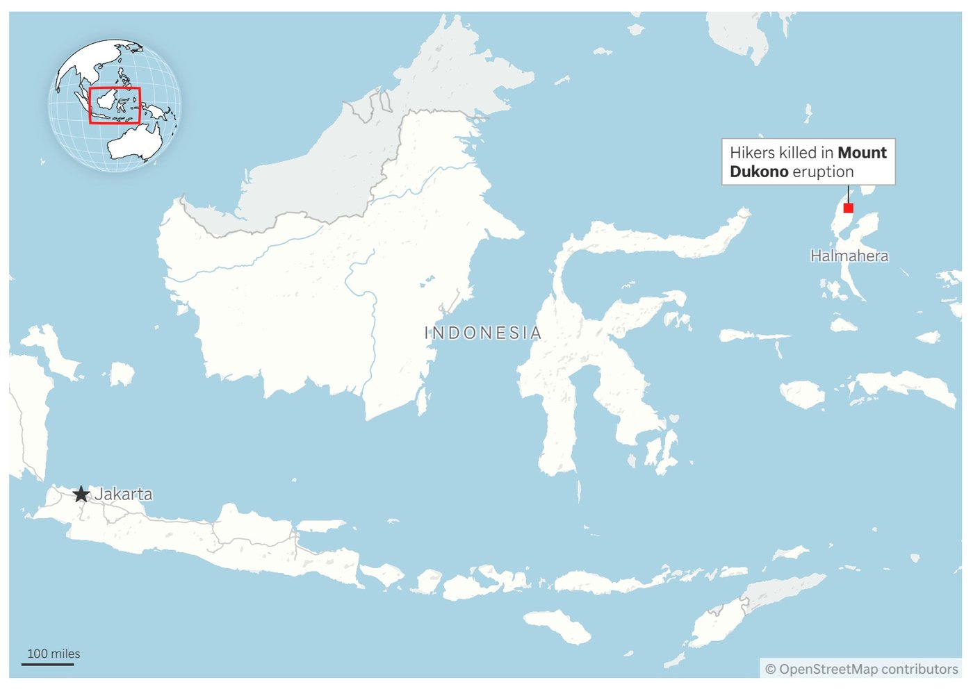Bodies retrieved from Indonesian volcano after eruption kills 3 hikers | iNFOnews.ca