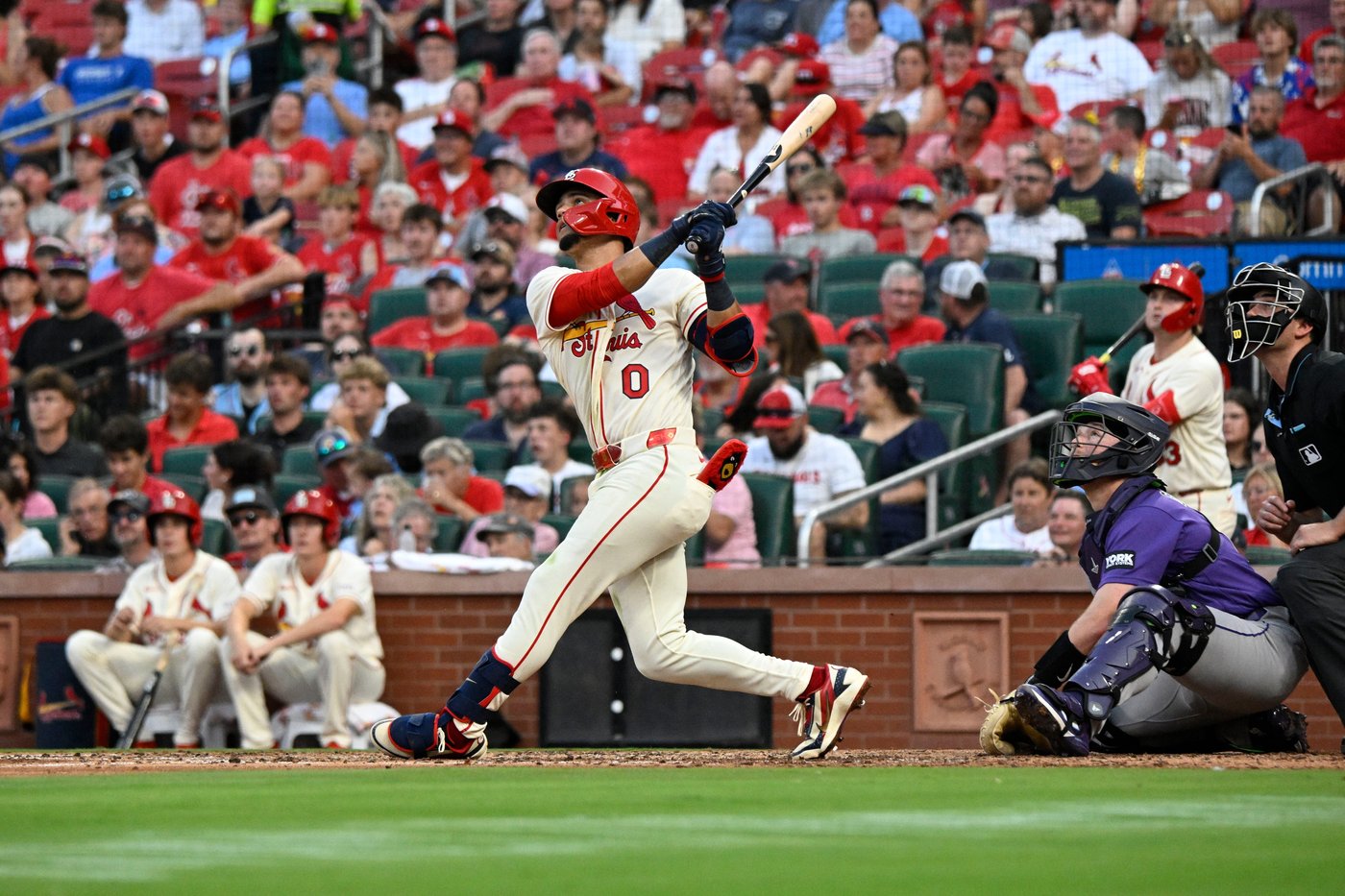 Jake McCarthy homers twice as the Rockies get past the Cardinals, 8-6 | iNFOnews.ca Jake McCarthy homers twice as the Rockies get past the Cardinals, 8-6 | iNFOnews.ca