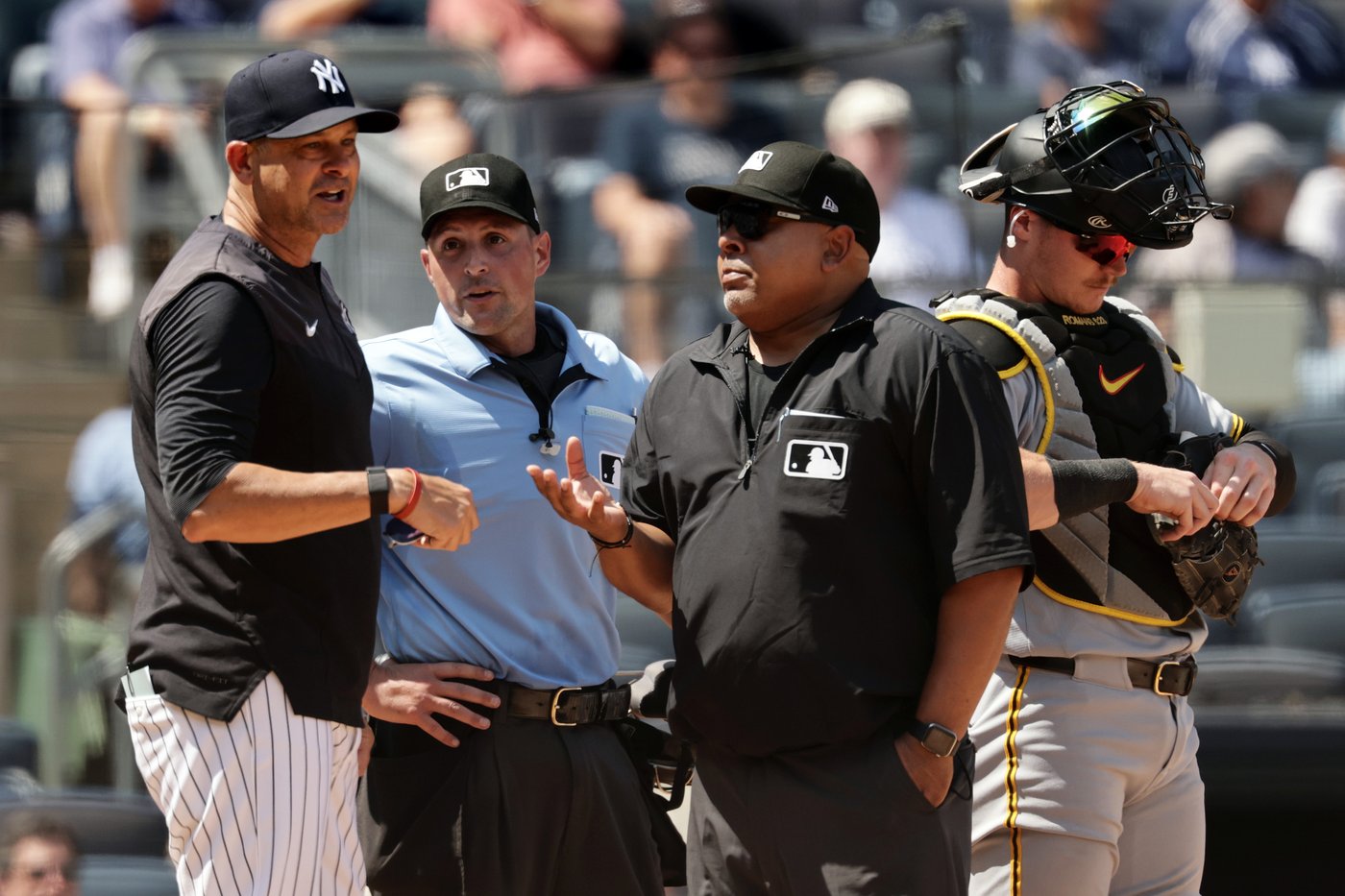 Yankees' José Caballero targeted by MLB for crackdown on plate routine of waiting to engage pitcher | iNFOnews.ca