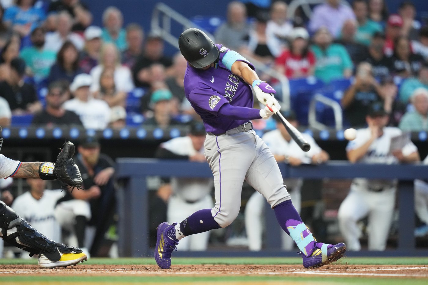Sanoja's 3 hits and Alcantara's solid start help Marlins beat Rockies 2-1 | iNFOnews.ca
