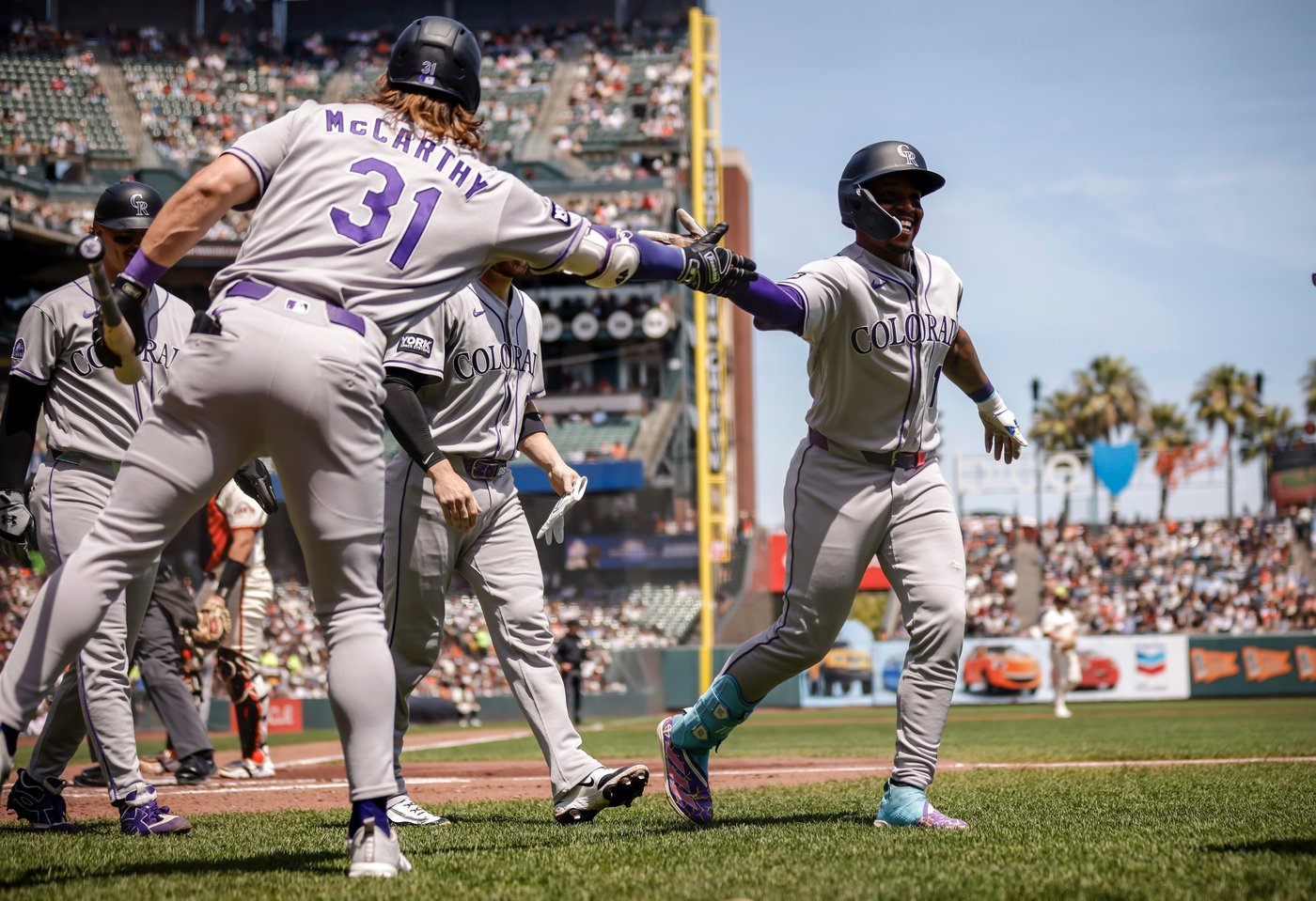 Amador and Sullivan hit 3-run HRs to help Rockies beat Giants 13-7 | iNFOnews.ca Amador and Sullivan hit 3-run HRs to help Rockies beat Giants 13-7 | iNFOnews.ca