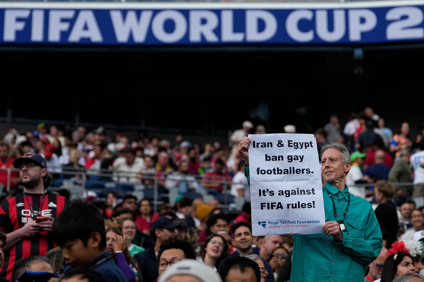 Rainbow flags dot Iran and Egypt's match as Seattle celebrates Pride during the World Cup | iNFOnews.ca