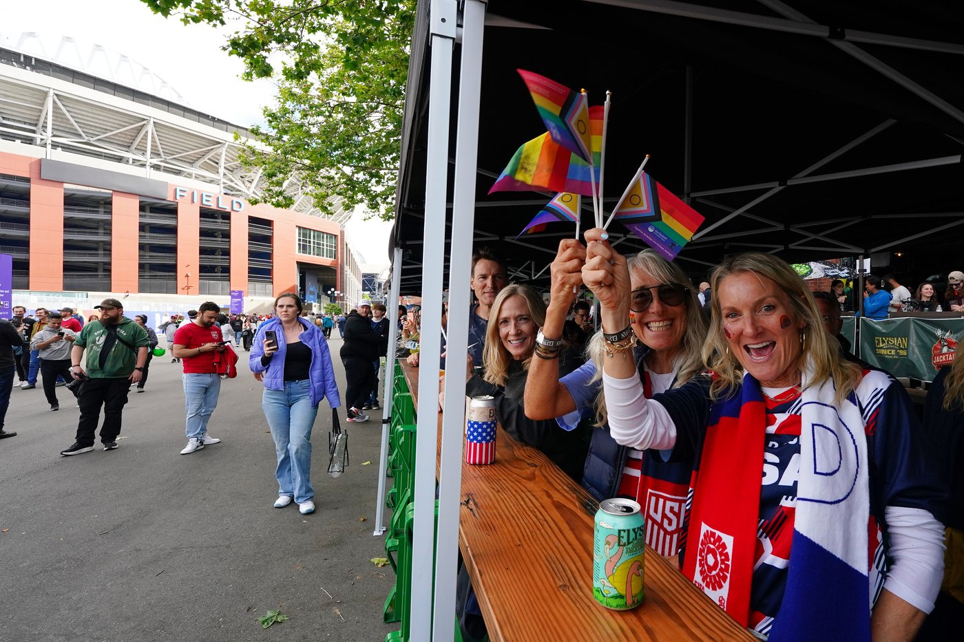 Rainbow flags dot Iran and Egypt's match as Seattle celebrates Pride during the World Cup | iNFOnews.ca