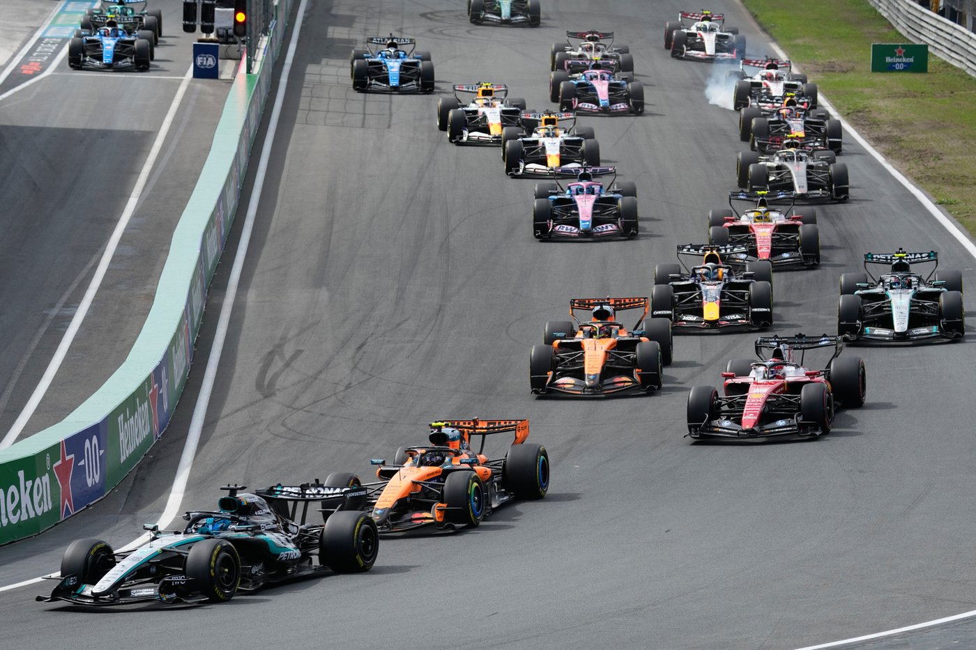 George Russell cruises to sprint race win at F1's Dutch Grand Prix | iNFOnews.ca George Russell cruises to sprint race win at F1's Dutch Grand Prix | iNFOnews.ca