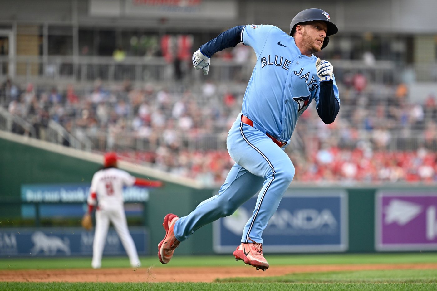 Urías homers, Blue Jays beat Nationals 3-2 in Scherzer's return to Washington | iNFOnews.ca