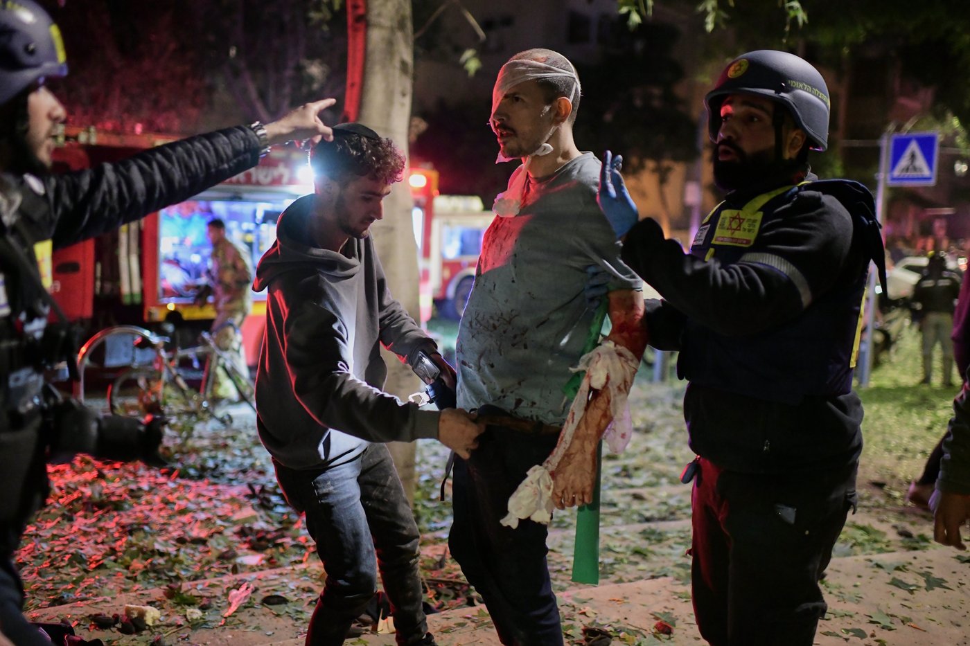 Photos show Israel after Iran retaliated with missiles | iNFOnews.ca