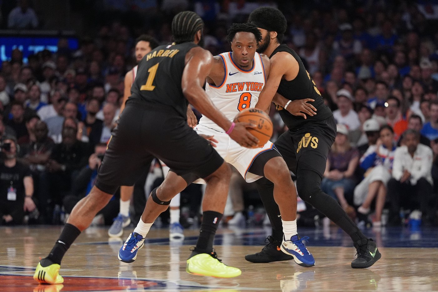 OG Anunoby finishes strong in his return from injury to help the Knicks take Game 1 in OT | iNFOnews.ca