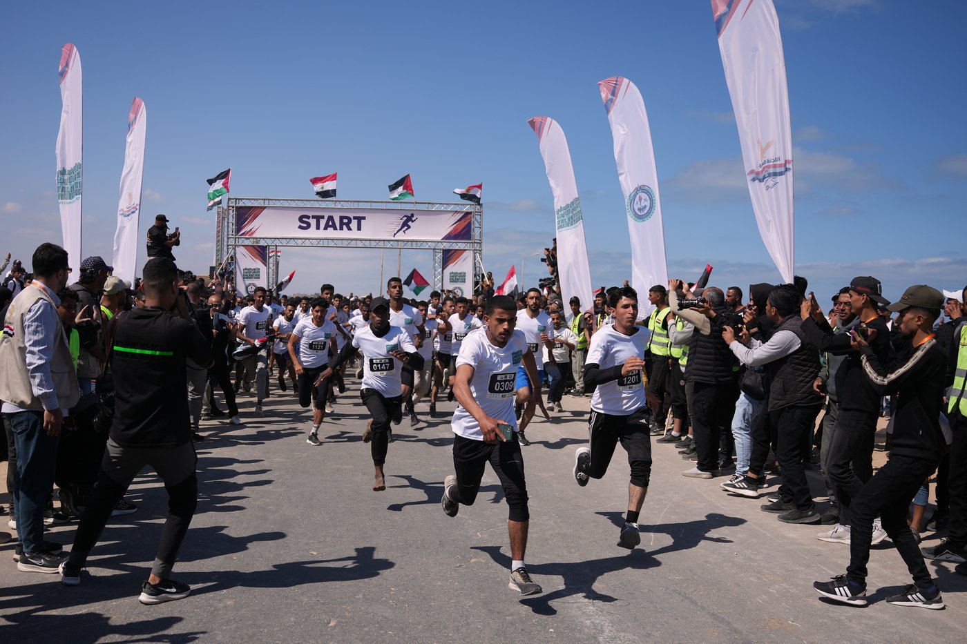 Marathon marks a turning point for a Palestinian runner released from an Israeli prison | iNFOnews.ca
