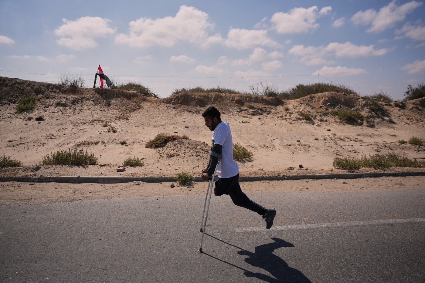 Marathon marks a turning point for a Palestinian runner released from an Israeli prison | iNFOnews.ca