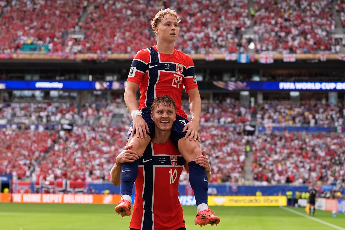 Norway and England head to extra time with their World Cup quarterfinal match tied at 1-1 | iNFOnews.ca