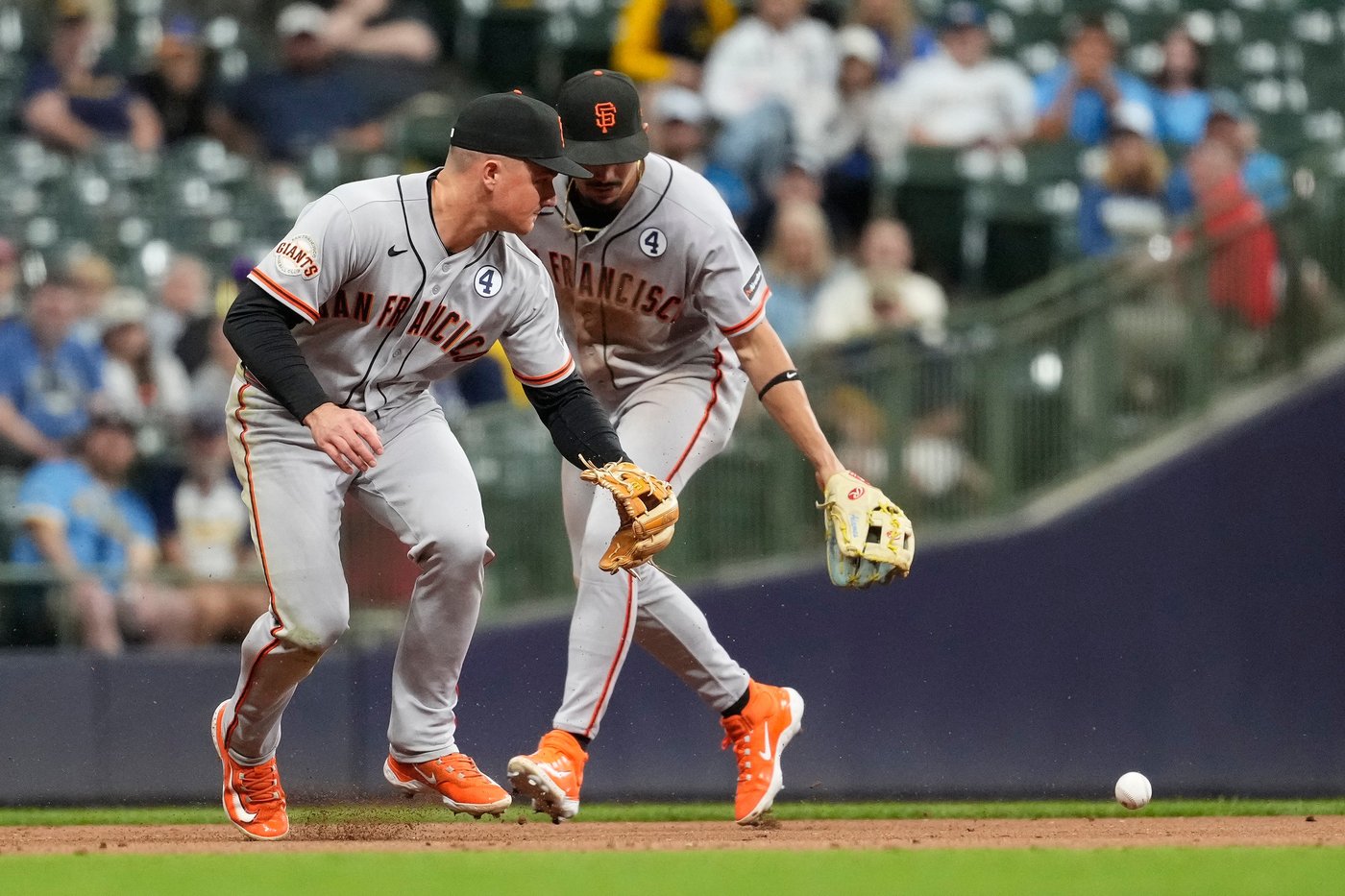 Kyle Harrison strikes out 12, Jake Bauers homers as surging Brewers top slumping Giants 8-3 | iNFOnews.ca