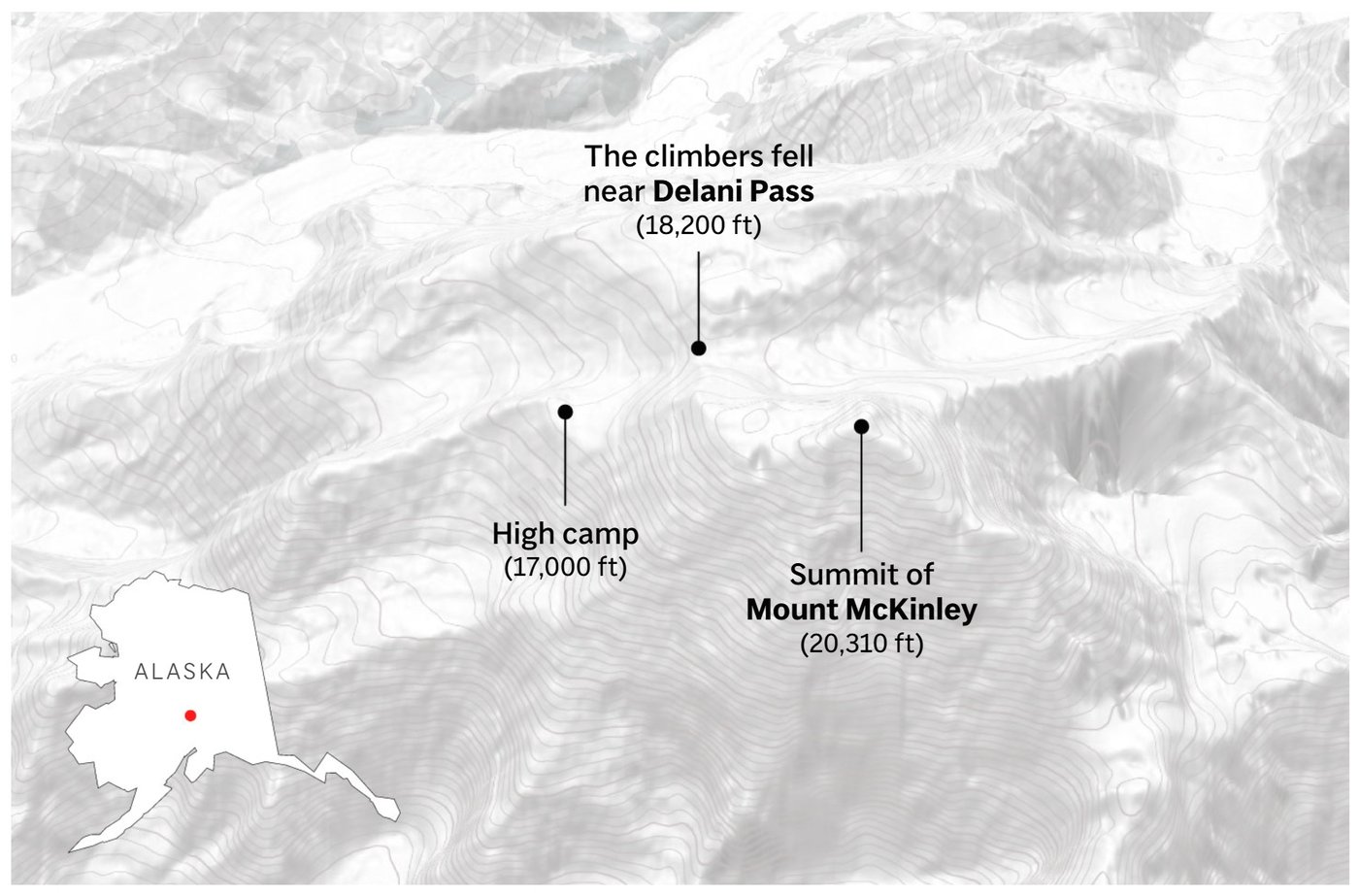 3 climbers who fell near treacherous pass on Alaska’s Mount McKinley are dead; 1 rescued | iNFOnews.ca