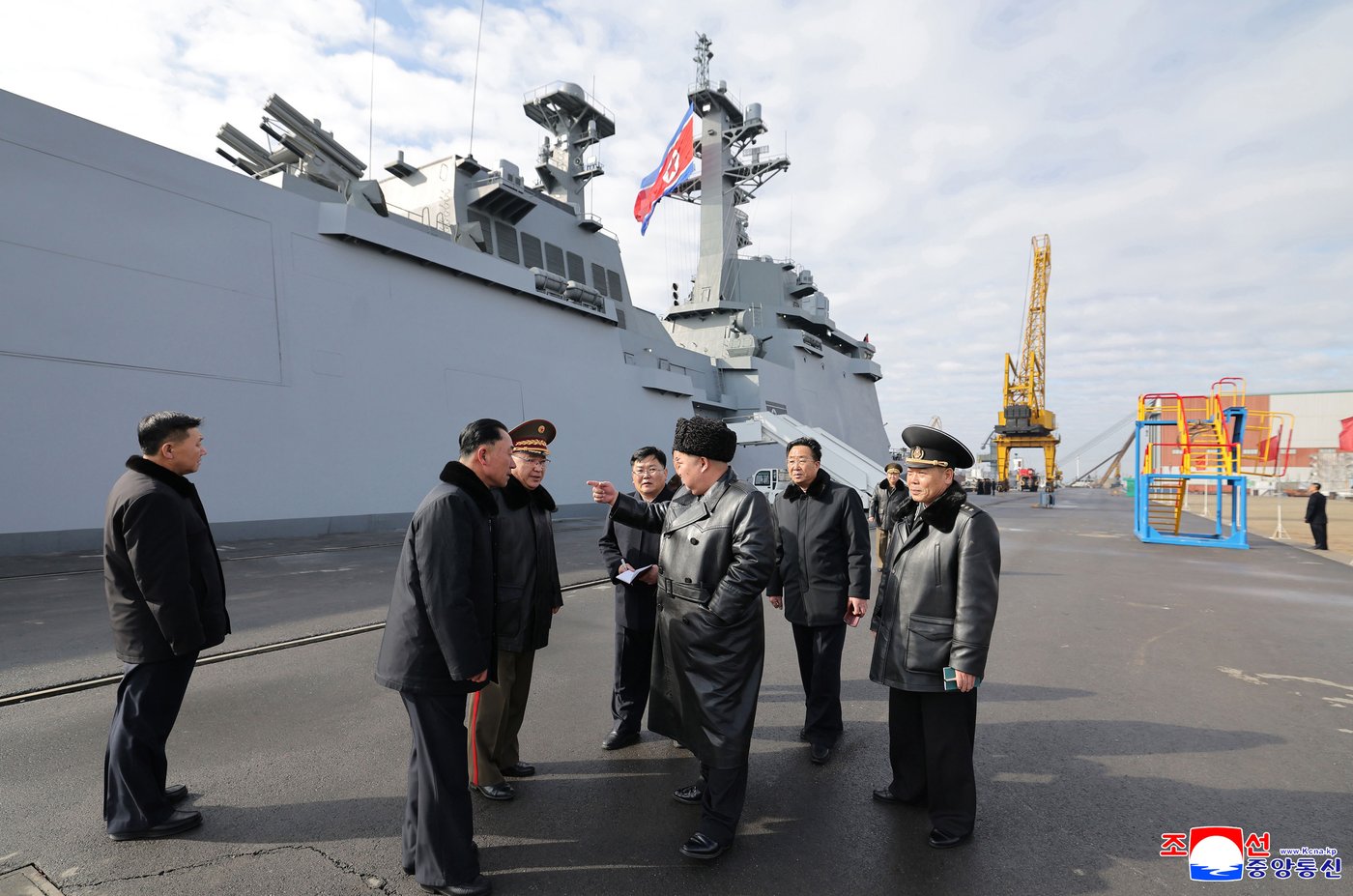 North Korean leader Kim inspects new warship, claims progress toward nuclear-armed navy | iNFOnews.ca