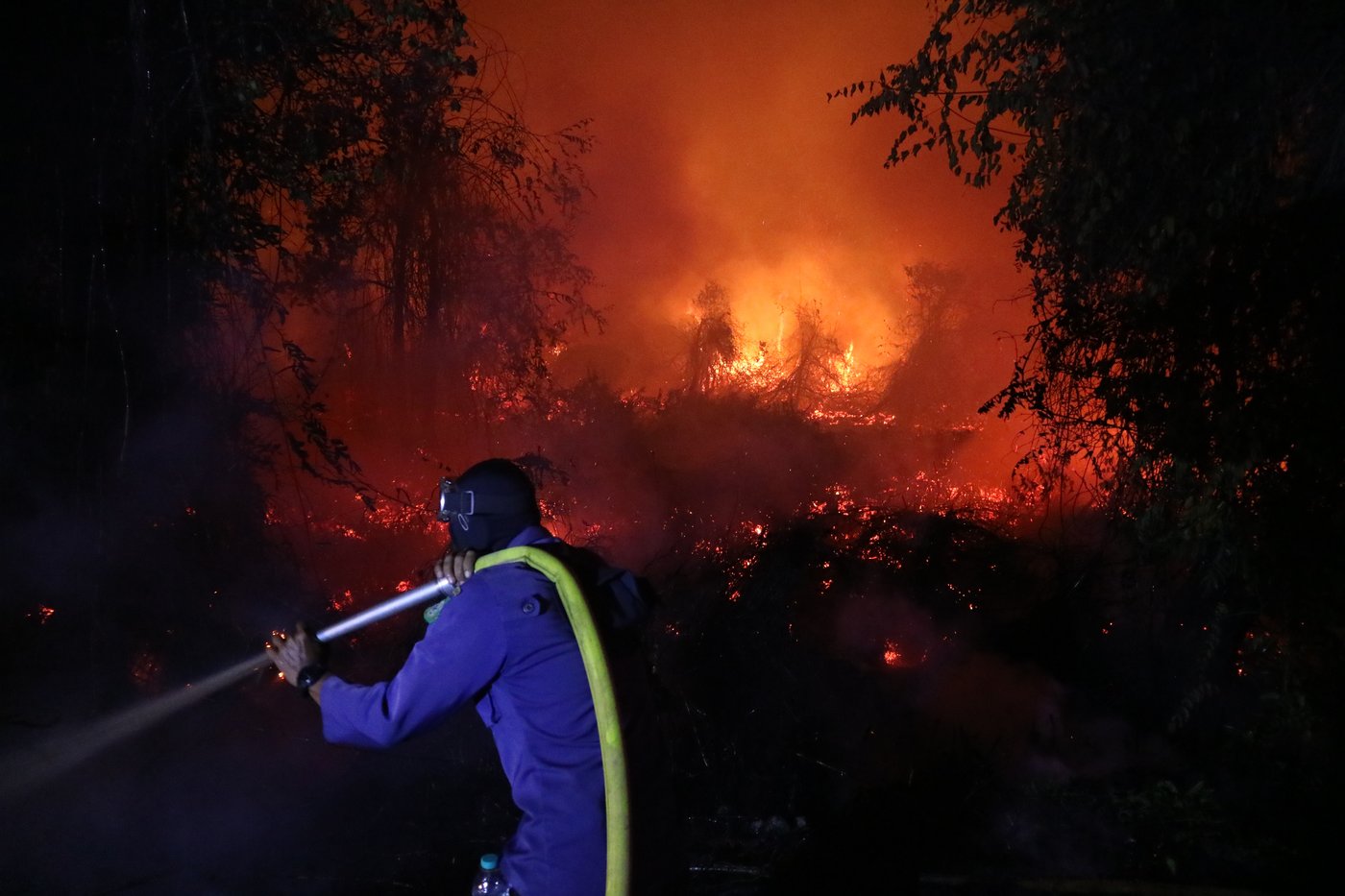 Indonesians brave choking smoke to pray for rain as country battles wildfires | iNFOnews.ca
