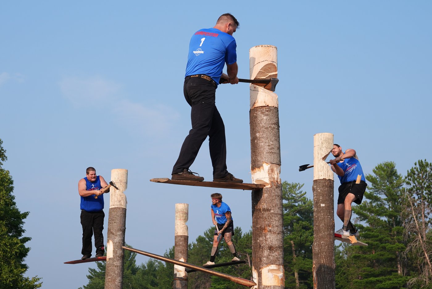 Flying axes and rolling logs at the Lumberjack World Championships, in photos | iNFOnews.ca
