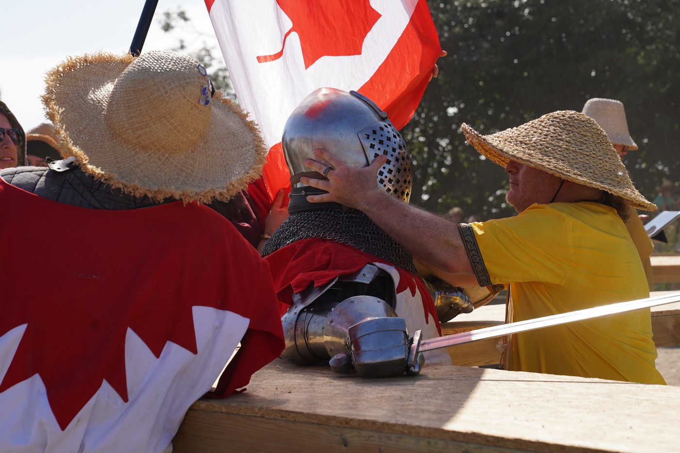 With swords, axes and shields, fighters go head-to-head in medieval combat world championship | iNFOnews.ca