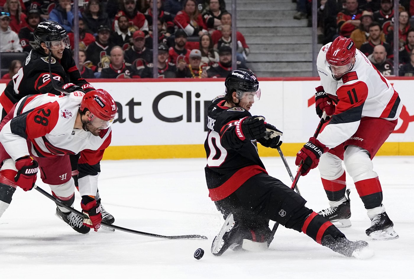 'It's heartbreaking': Hurricanes down Senators 4-2 to complete four-game sweep | iNFOnews.ca