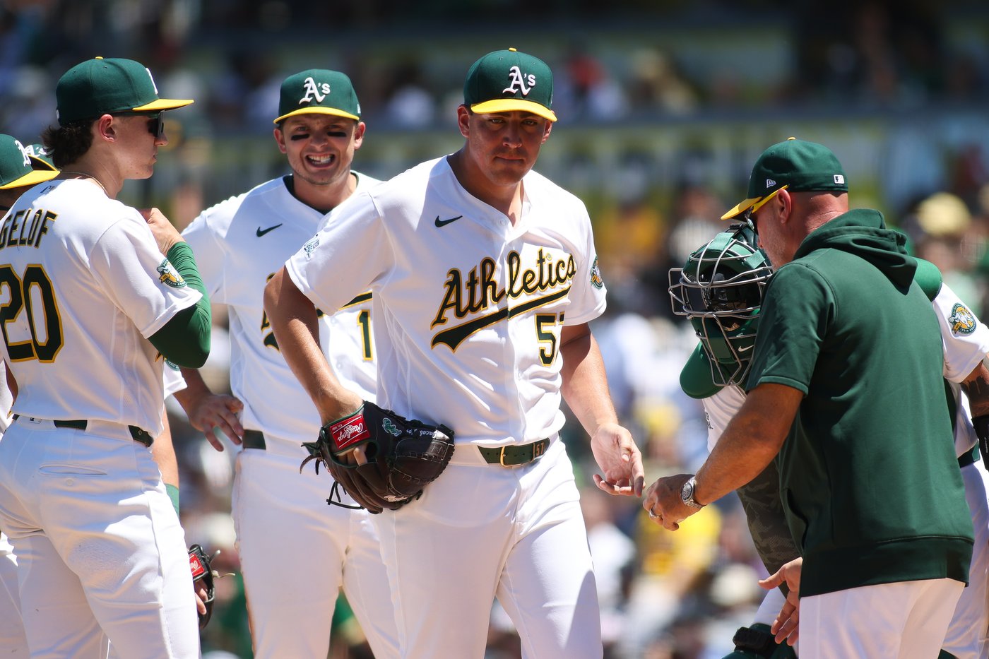 Athletics pitchers struggle in their temporary hitter-friendly home ballpark | iNFOnews.ca