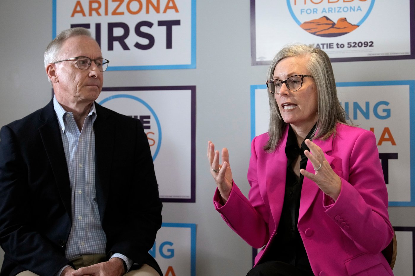 Democratic Arizona Gov. Katie Hobbs chooses former Republican Mayor John Giles as her running mate | iNFOnews.ca